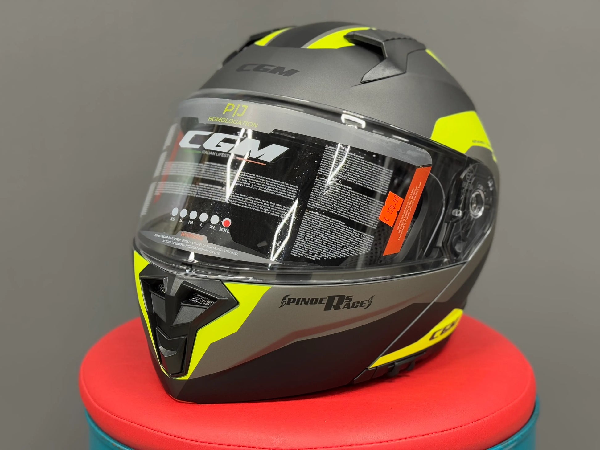 CGM full-face helmet