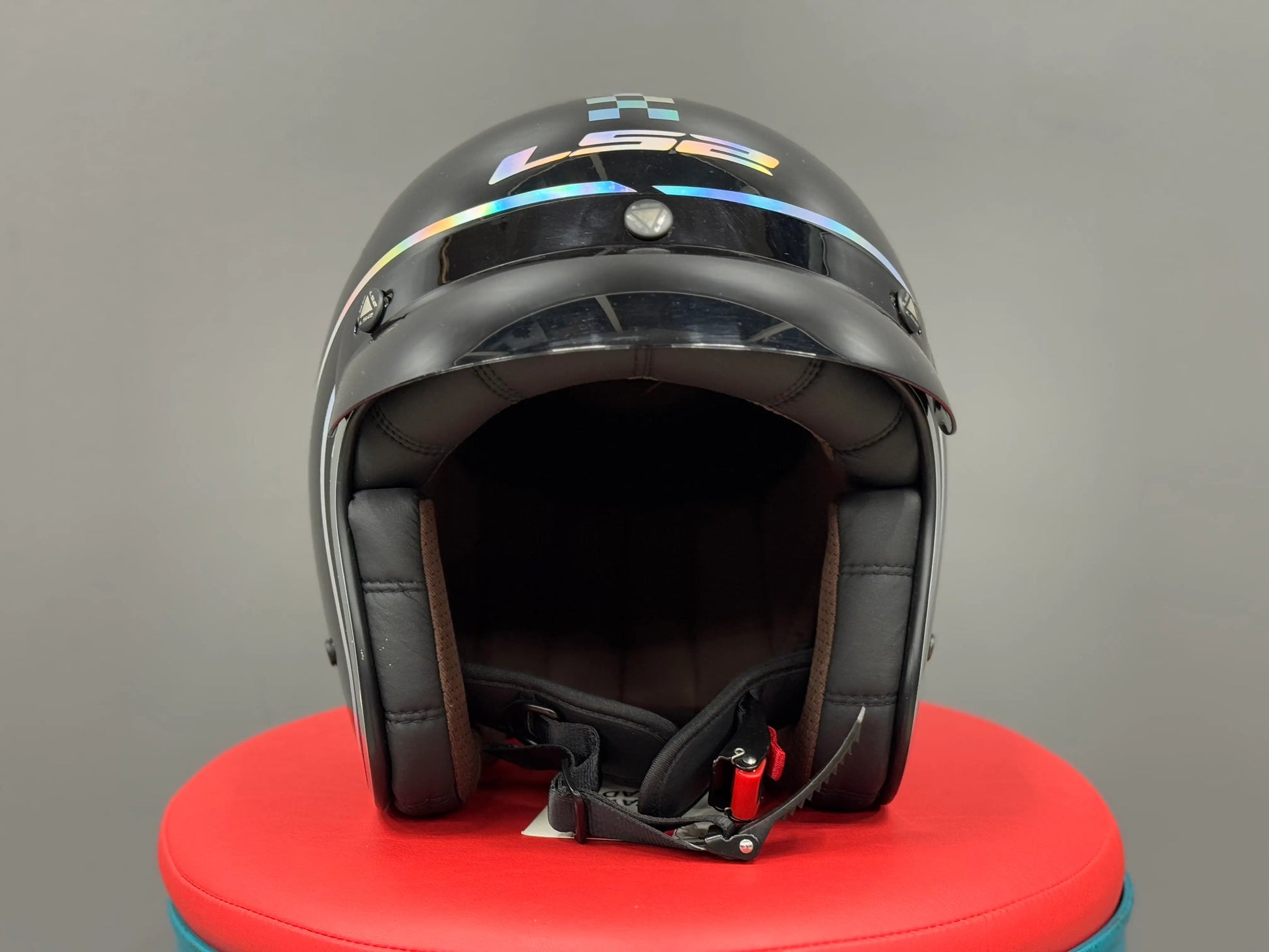 LS2 open-face helmet