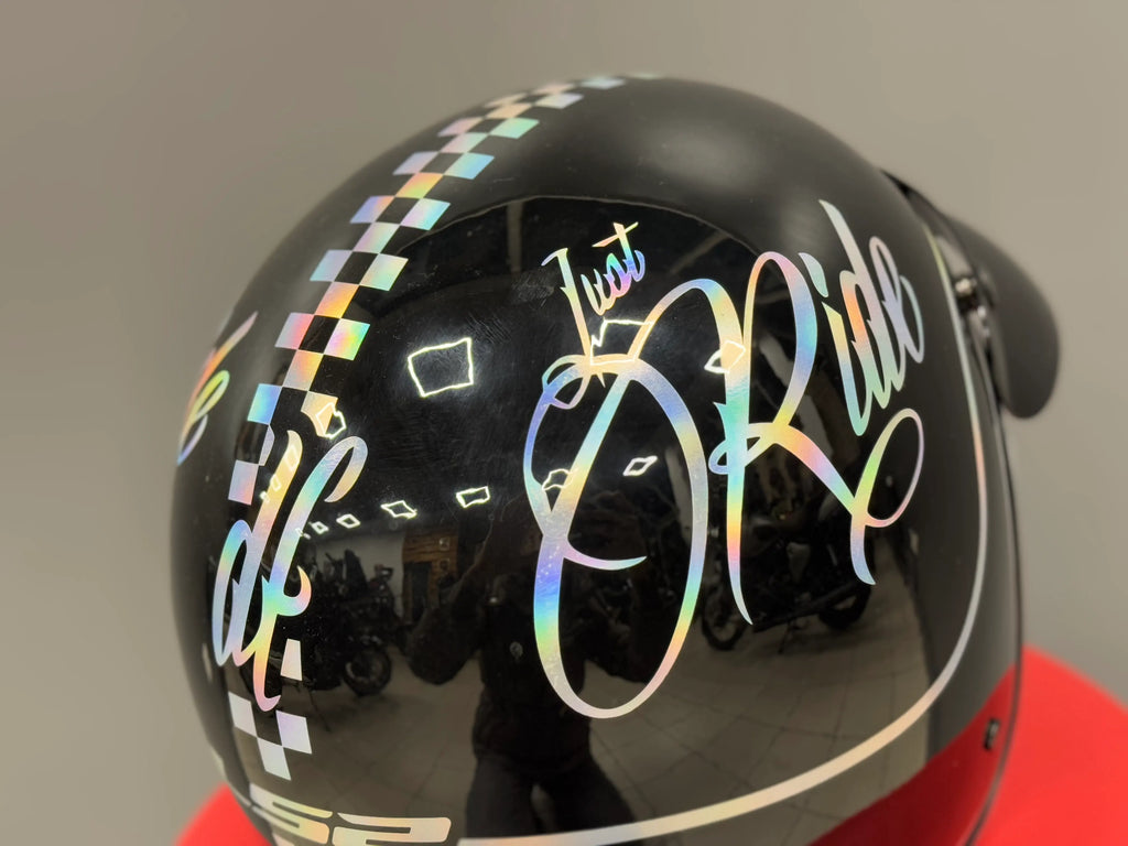 LS2 open-face helmet