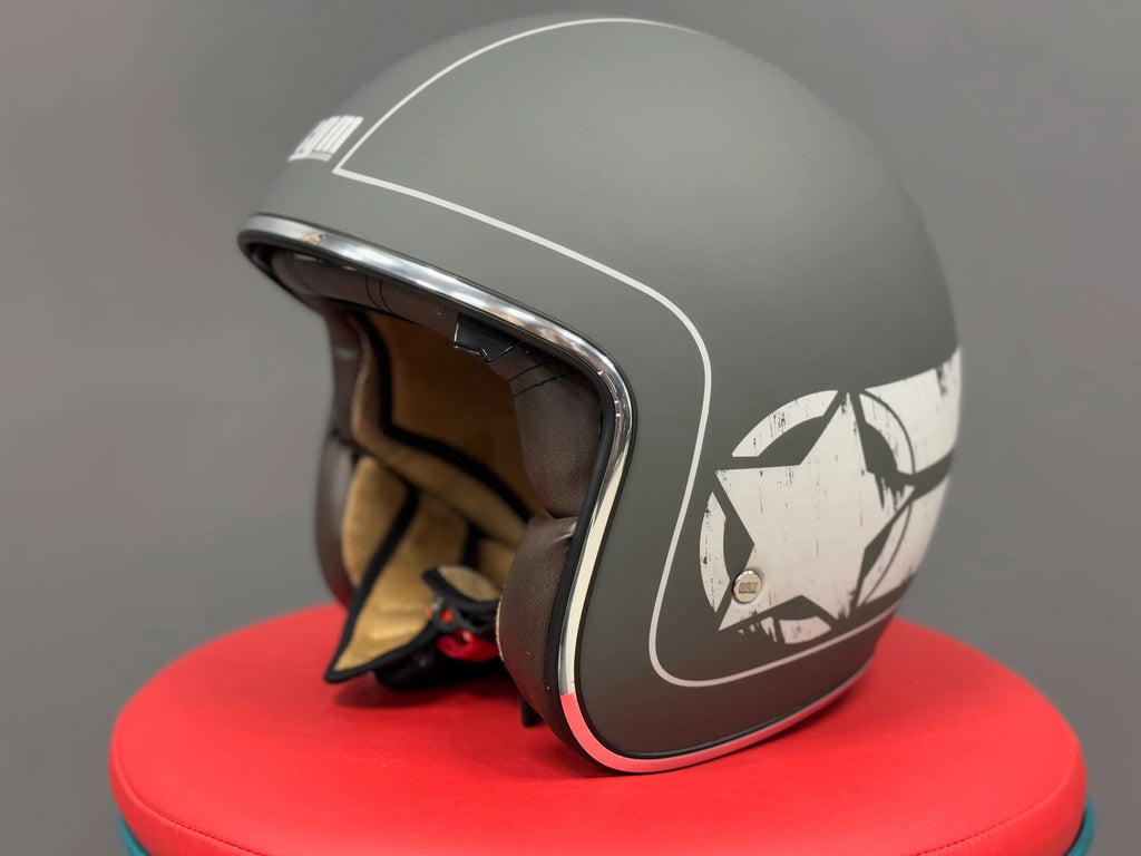 CGM open-face helmet