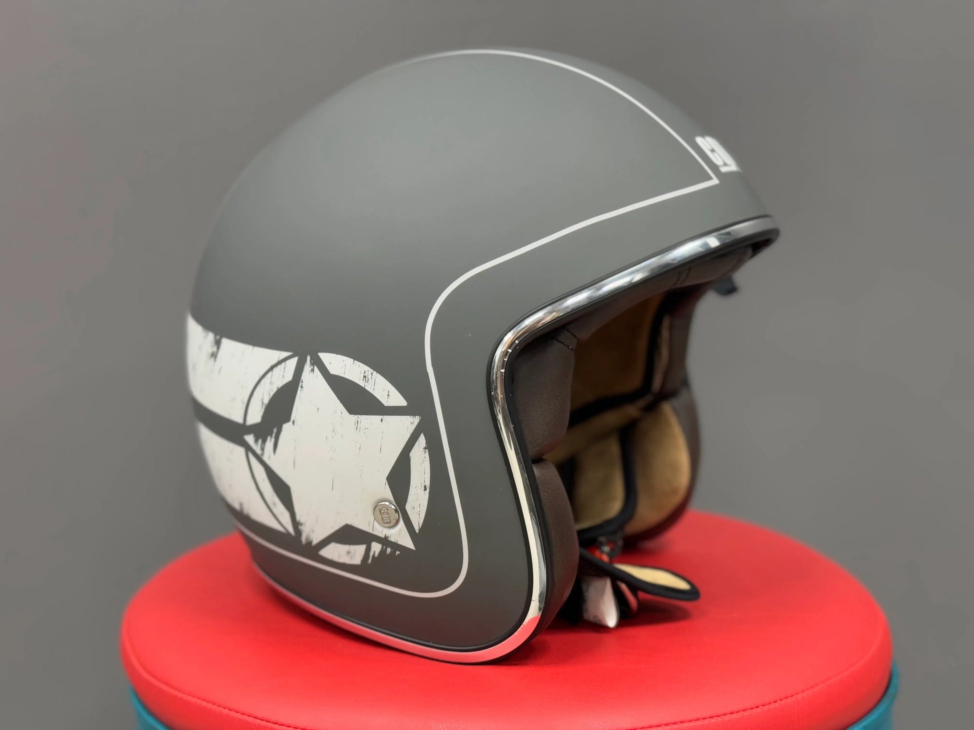 CGM open-face helmet