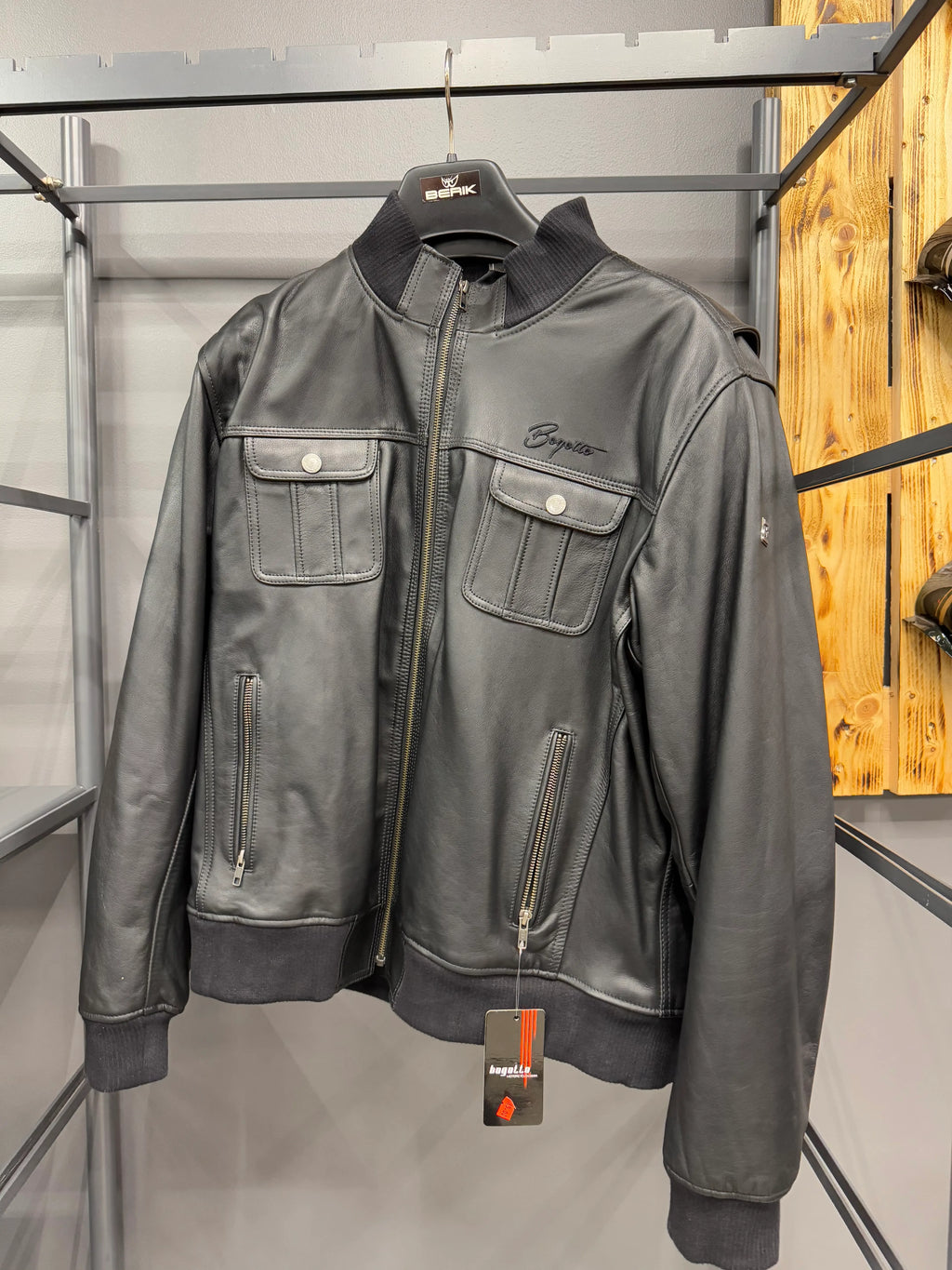 Bogotto Classic Leather Men's Jacket