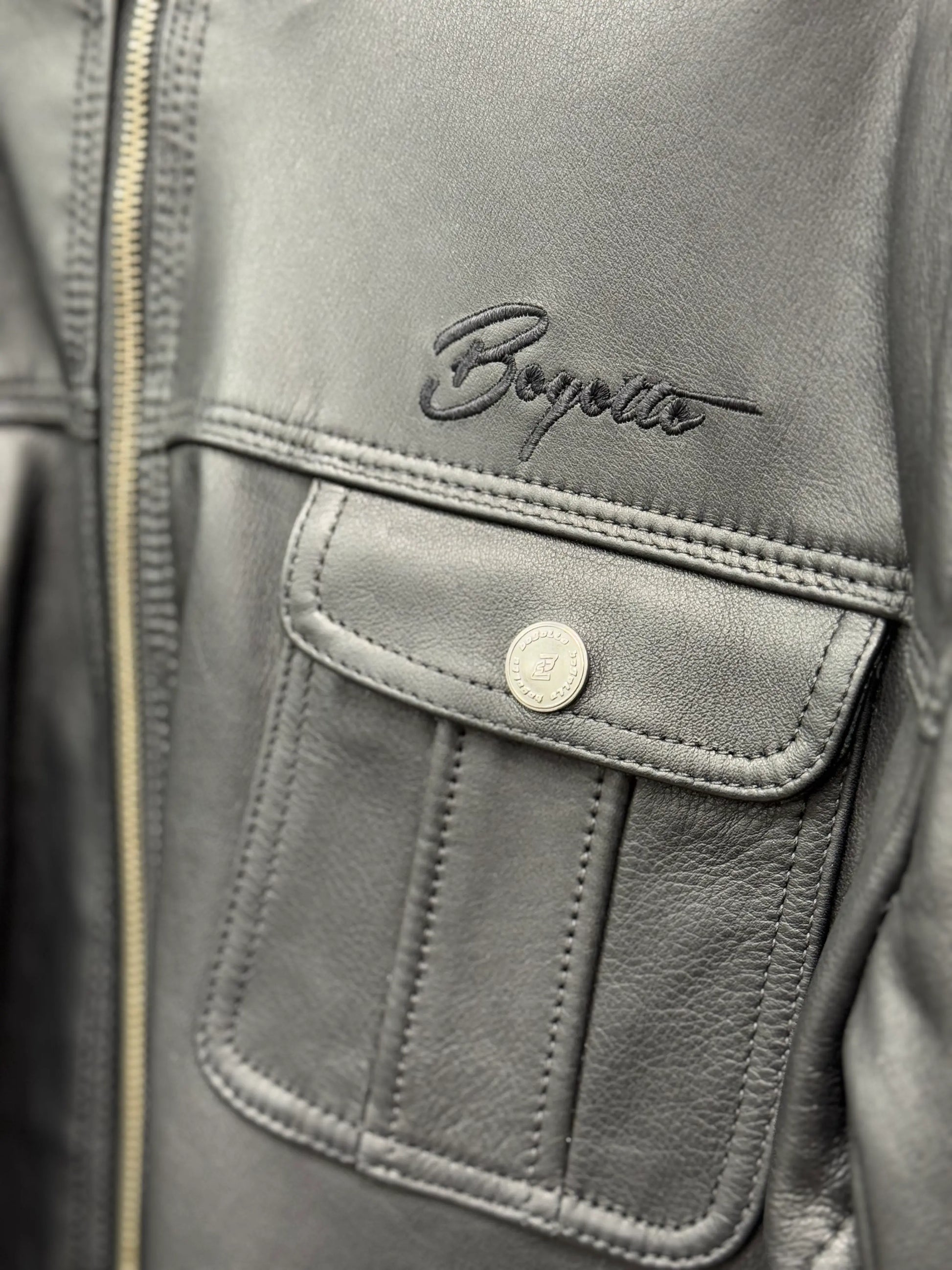 Bogotto Classic Leather Men's Jacket