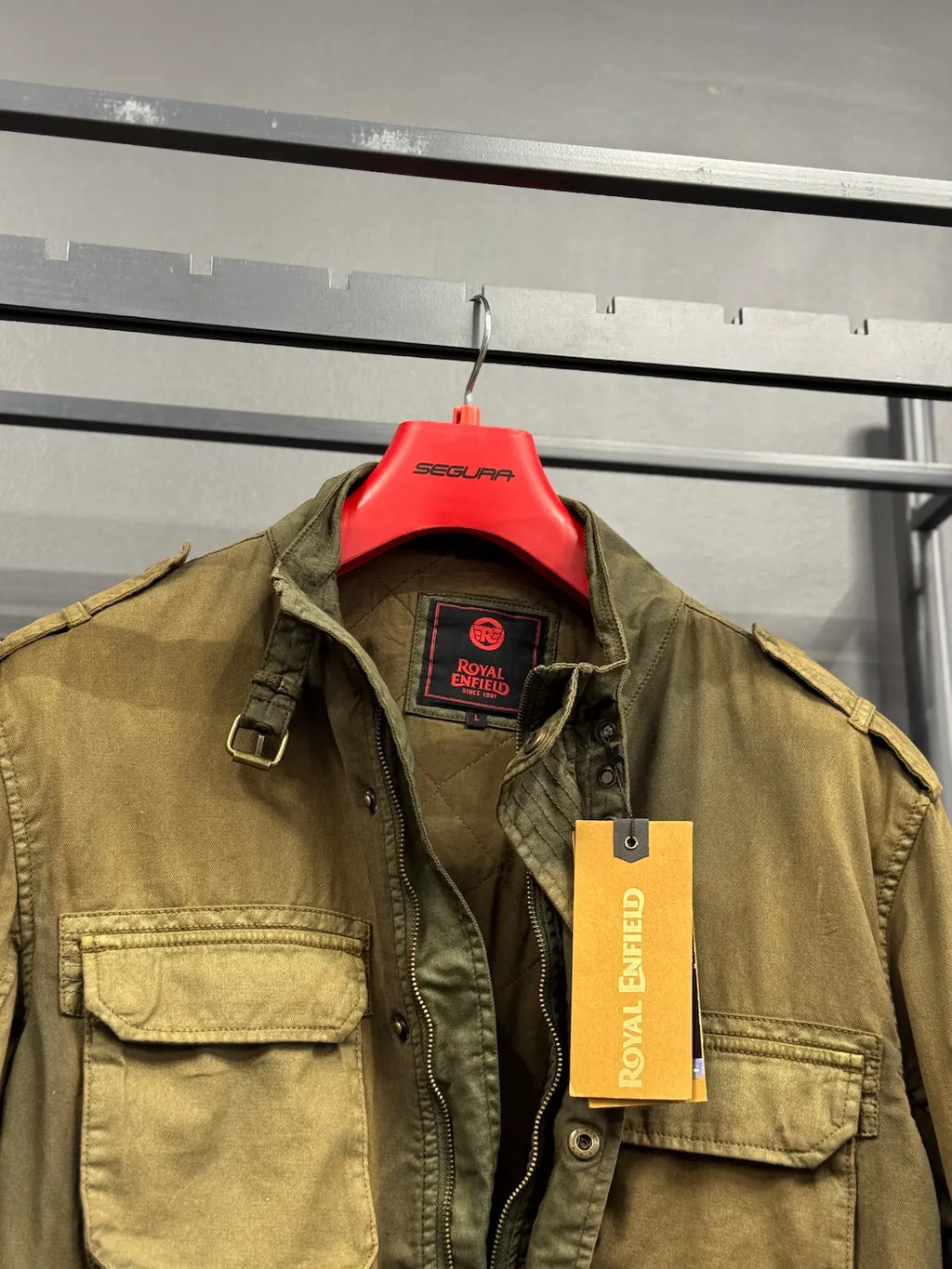 Royal Enfield "Desert Rose" motorcycle jacket