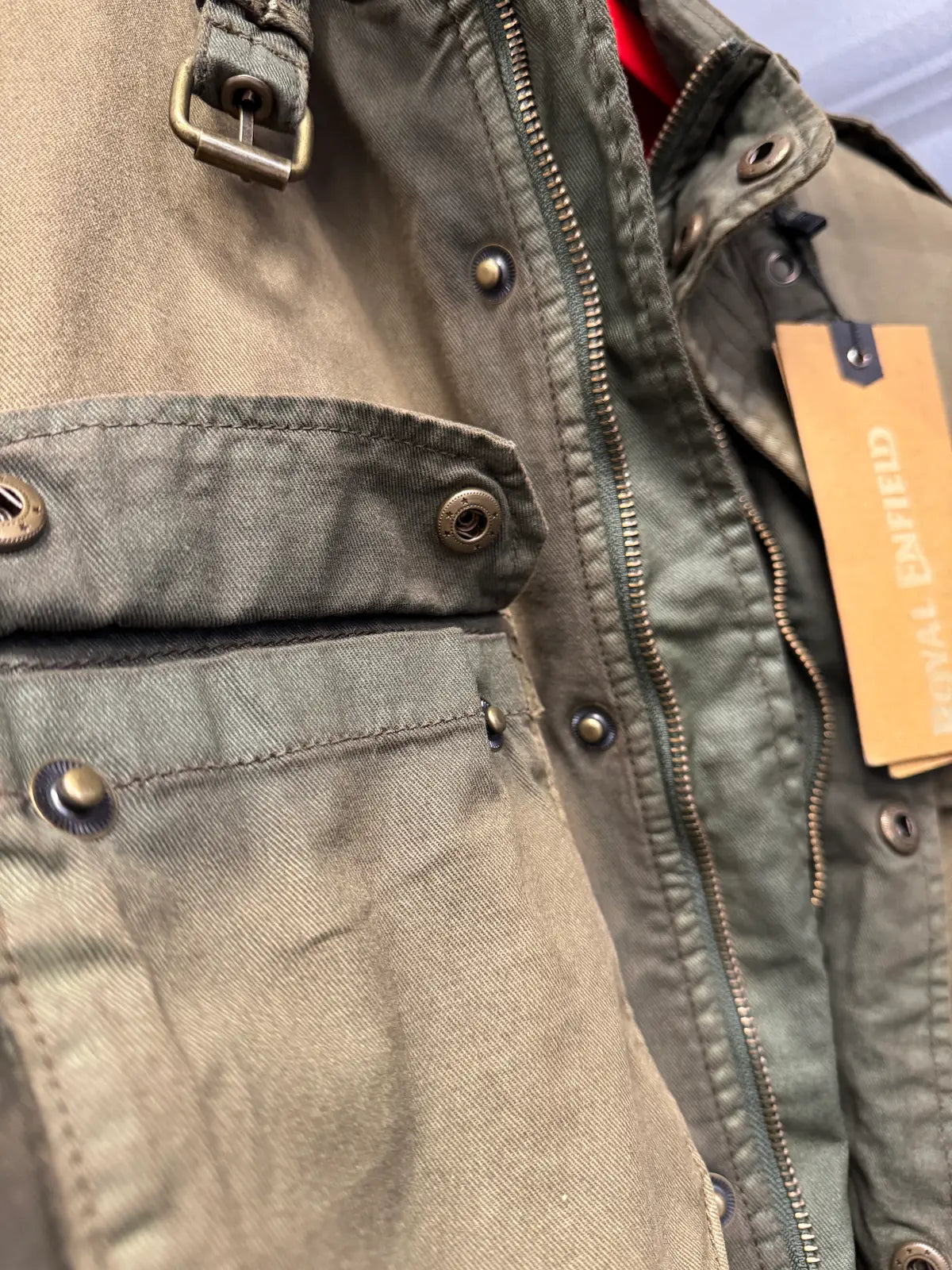 Royal Enfield "Desert Rose" motorcycle jacket